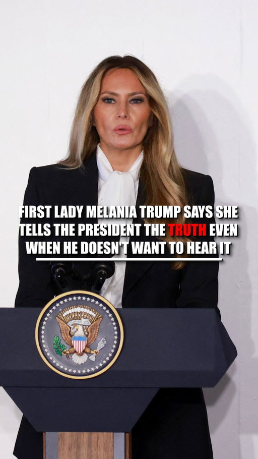 JUST IN: First Lady Melania Trump reveals what she told President Trump after his speech at the U.N. General Assembly, telling @foxandfriends she's always honest with him, even when he doesn't want to hear it.

"I tell him the truth. Sometimes he doesn't want to hear it, what I tell him, but that's okay. I always say the truth."