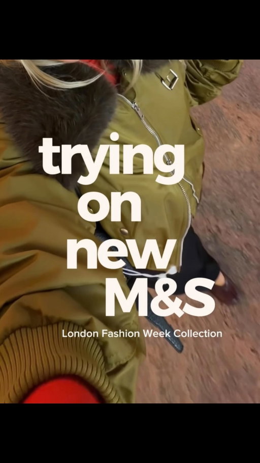 Heading into Trafford Centre to try on the new @marksandspencer new London Fashion Week collection 🪄ad 
#marksandspencer #lfw #newin #tryonhaul