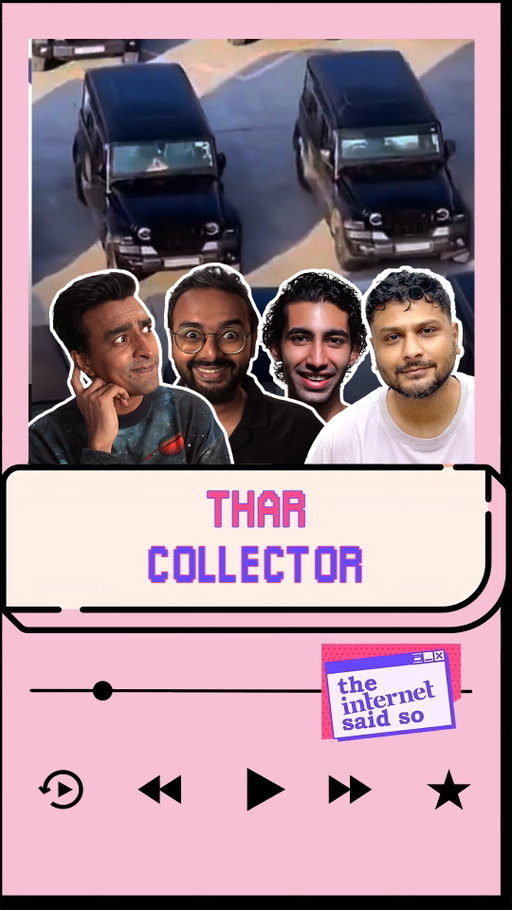 Things you have to make THAR owners do 🤣

Watch full video on YouTube

All links in bio

{VarunThakur, Aadar Malik, KautukSrivastav, NevilleShah, TISS, Podcast, TheInternetSaidSo, Comedy, Thar}