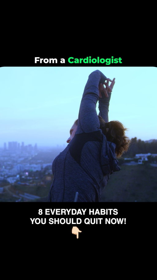 8 Everyday Habits You Should Quit Now For Heart Health 🫀👇

Protecting your long-term health means breaking daily habits that put unnecessary strain on your body. Here are 8 habits Dr. Shenkman, a board-certified cardiologist recommends quitting today:

1️⃣ Living a Sedentary Lifestyle: Sitting for hours without moving slows circulation and increases cardiovascular risk. 🏃‍♀️
2️⃣ Ignoring Chronic Stress: Unmanaged stress keeps cortisol elevated, taxing your heart and arteries over time. 🧘‍♀️
3️⃣ Skipping Quality Sleep: Getting fewer than 7 hours of sleep per night disrupts blood pressure regulation and metabolic function. 😴
4️⃣ Consuming Excess Sodium: High sodium diets lead to fluid retention, putting extra pressure on your blood vessels. 🧂
5️⃣ Skipping Daily Movement: Regular low impact exercise is essential for vascular strength and optimal energy levels. 🚶‍♀️
6️⃣ Neglecting Essential Nutrients: Omitting key antioxidants, omega 3s, and heart healthy compounds can compromise arterial health. 🥗
7️⃣ Overusing Artificial Sugars & Sweeteners: Excessive refined sugars contribute to systemic inflammation and metabolic strain. 🍩
8️⃣ Smoking or Vaping: Nicotine damages the delicate inner lining of your blood vessels and increases clot risks. 🚭

Because Your Health Is Our Mission.®

At 1MD Nutrition®, we are committed to helping you live a longer, healthier life by combining doctor formulated supplements with clinically tested, natural ingredients. Our mission is to provide science backed solutions you can trust for optimal heart, gut, and overall body wellness. 🩺✨

👉 Click the link in our bio to shop our doctor formulated supplements today! 🧔🔗

#HeartHealth #CardiologistAdvice #CardiovascularHealth #HealthyHabits #1MDNutrition