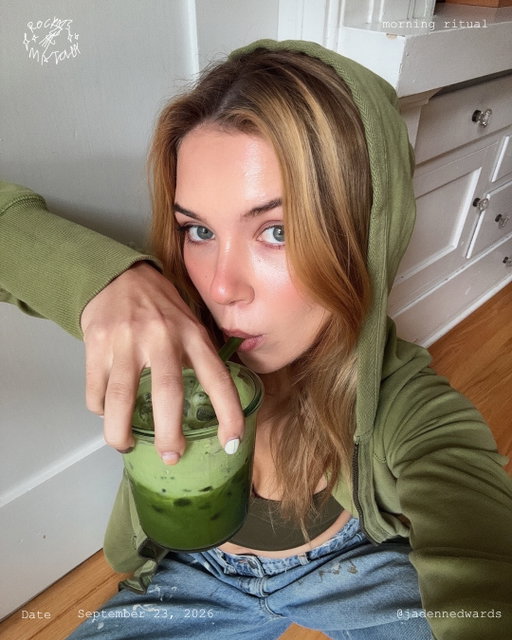 @jadennedwards's morning ritual

I walk through the neighborhood and daydream about buying one of the old fairytale-style houses on the hill. putting myself in that headspace makes me very motivated & inspired for the rest of the day.

my favorite way to prepare and enjoy is an iced coconut water matcha with a matcha cold foam on top.

currently enjoying...

Jaden is currently reading "My Year of Rest and Relaxation" by Otessa Moshfegh.

@jadennedwards's morning ritual