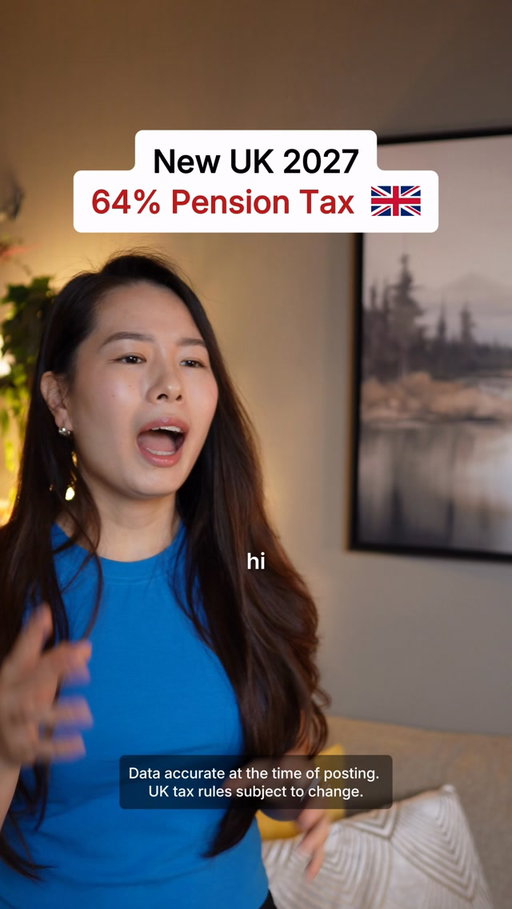 Pension inheritance tax starts in April 2027, and most people don’t know that their pension is about to count towards their estates and get taxed.

Right now, your pension usually sits outside of your estate for inheritance tax but from 6th April 2027, that changes. Unused pension funds and most death benefits will now be added to your estate and anything above the allowance will be taxed at 40%. 

If you die after 75, and your family members could also need to pay income tax when they withdraw it. That’s 2 layers of tax on money you spent your whole life saving up. 

If you or your parents have been leaving their pension untouched to pass it on, send this to them as it’s all about to change. 

We have a undersaving pension crisis in the UK and this is not helping. 

Save this and follow @michelle.huangyy for more UK money updates
