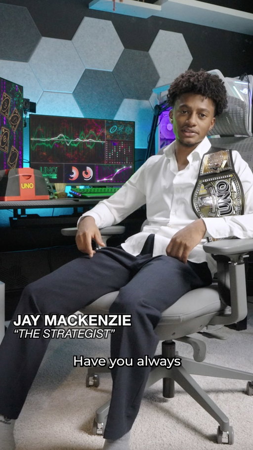 By every metric, @llegendaryjay is favored to win. Does the champion of stats have what it takes to be the champion of UNO?

#UNOChampionshipSeries