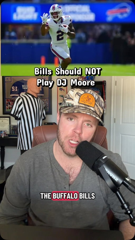 Buffalo Bills SHOULD NOT Play DJ Moore on Sunday @topcupofficial #buffalobills #billsmafia #nfl #nflweek3