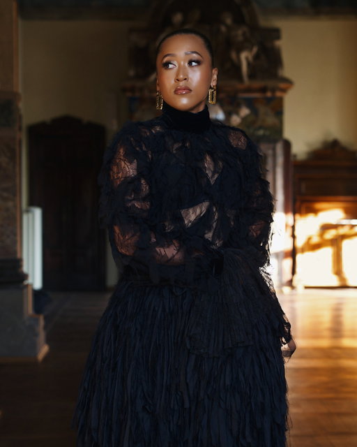 @naomiosaka wearing Roberto Cavalli FW26/27 for Vogue World 😍🔥

📸: @seebasschin