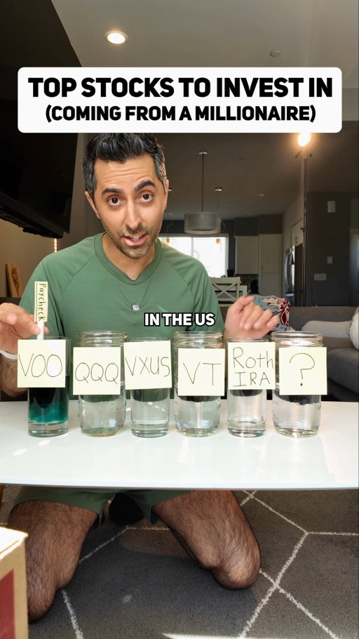 Top Stocks to Invest in (Coming From a Millionaire) 👀📈

Which one would you pick? VOO, QQQM, VXUS, or VT?

Here’s what each one actually does and why they’re worth knowing about.
