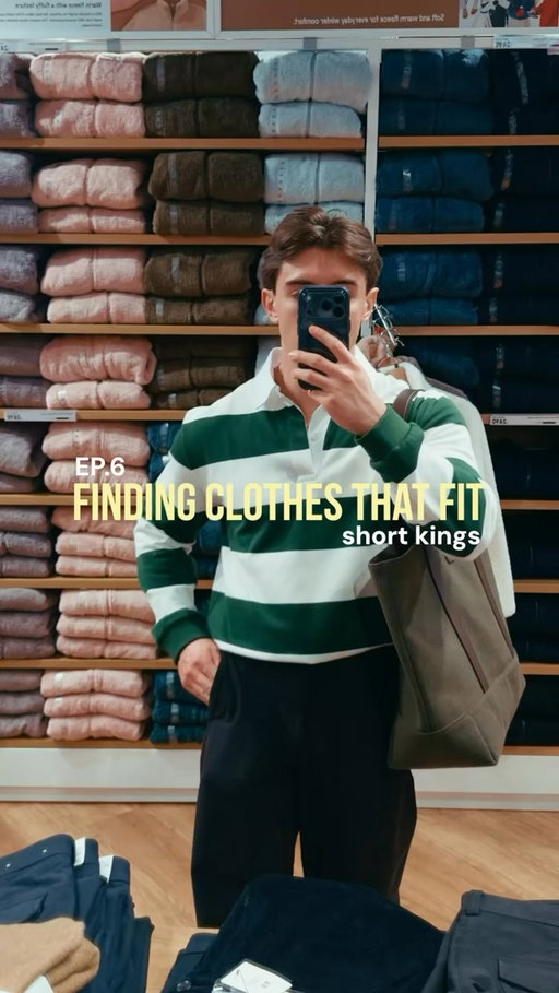 Finding clothes that fit short kings so you don’t have to!
I’m back at @uniqloeurope with some amazing pieces from Uniqlo U and the regular range

#shortking #uniqlo #mensfashion #mensoutfits #mensoutfitideas