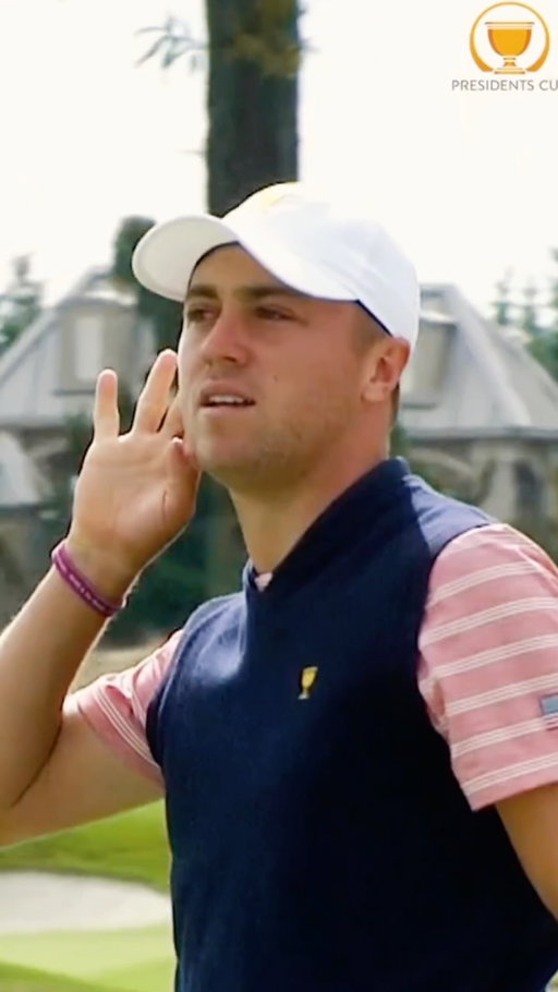 It’s go time. Let’s get it @presidentscup 🇺🇸