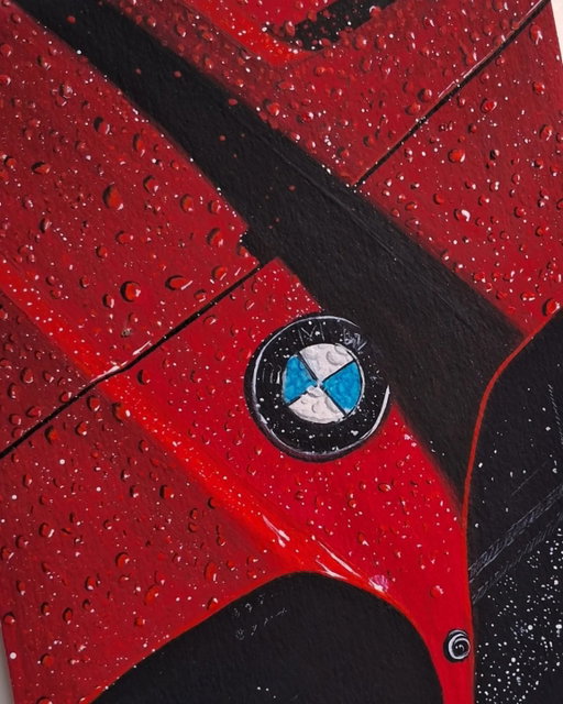Gallery worthy.

@bloominpaints

#BMWArt