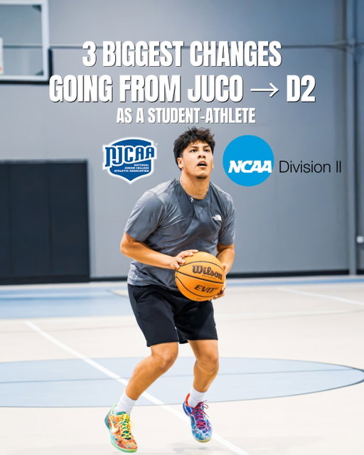 Nobody really tells you what the jump from JUCO to D2 actually feels like. Everything speeds up at once, on the court and off it. These are the 3 biggest changes I’ve had to adjust to. 🏀

#juco #collegeathlete #basketball #ncaa #sports