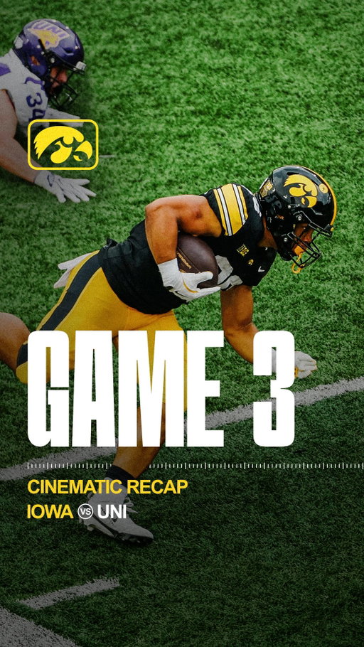 UNI Cinematic Recap 🎥🎞️

Watch now on the Iowa Hawkeyes Official YouTube channel.