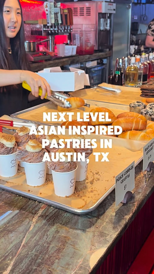 @jujustable.atx is a home baker in Austin making Asian themed baked goods. You can find the pop ups on her IG! #atx #austinfoodadventures #atxfoodtime