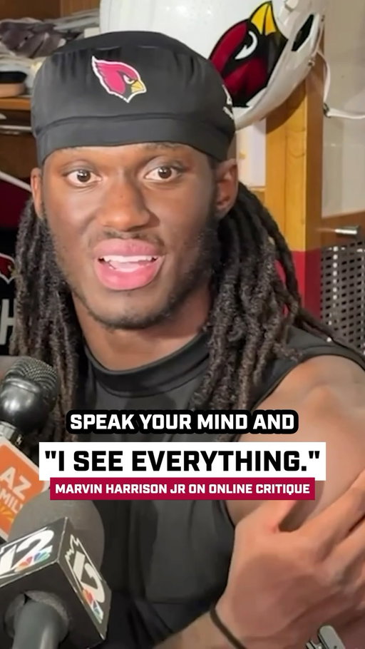 Marvin Harrison Jr. responds to the online hate and trade rumors 🤐👀
