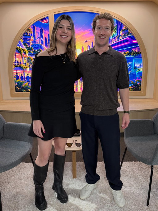 I HAVE BIG NEWS FOR YOU!!

Excited to announce our next guest on The Next Big Thing is the one and only @zuck !! The ultimate builder, founder and lifelong innovator

If you want an optimistic conversation about all the ways the future can be extraordinary and you can help build it, this conversation is for you!!

Filled with never asked before questions!

Mark, thank you so much for your time, energy, brilliance and trust!
It was my honor and privilege to spend time with you and I admire you!

Thank you so much to my brilliant team for being magic and giving this your all, AND the wonderful Meta team for doing the same

Full video to come shortly!! STOKED

So stoked on this set 🥹🙏🏻

The goal with everything we do is to create an environment that leads to epic conversational chemistry, fun and deep convos and learning… so you can understand the founders shaping our world, and become one of them! 

All the small details from chair positions to lighting matters, privilege to think through all of it and make these videos 🙏🏻 thank you so much for being here and thank you again to Mark - one of the people and builders I admire most in this world!