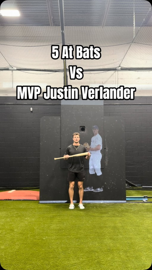 5 At Bats Vs MVP Justin Verlander
