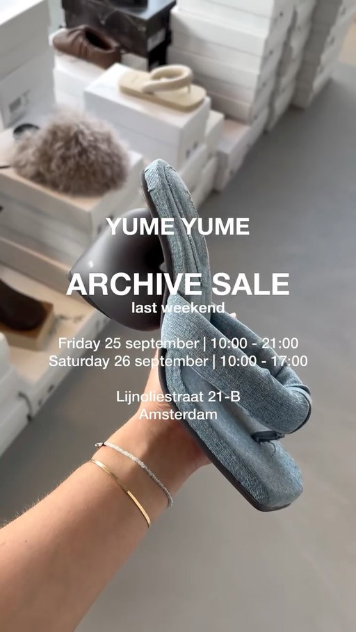 See you this Friday & Saturday! Lijnoliestraat 21-B, 3rd floor 🤍🤍🤍