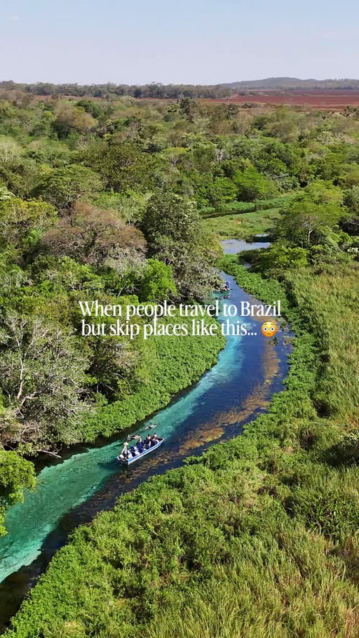 Welcome to… Bonito 🩵

This part of Brazil opened our eyes to the beauty of this country… on a whole other level 🤯

We spent 5 days in Bonito experiencing some of the BEST things you can see and do in the area. We opted to stay in Bonito town and chose @hotelpaguas which was the perfect place to relax and enjoy our time here. 

We got a breakfast buffet every morning, and the location was perfect for finding some amazing local food within walking distance 😋

If Bonito wasn’t on your Brazil itinerary, it should be now 😍✨🫶🏼

Everything was booked & organised by the amazing @bonitoway team, get in touch with them for everything you need to make your trip a memorable one! 

#bonitoms #travelinspired #visitbrasil #travelbrazil #traveldestinations