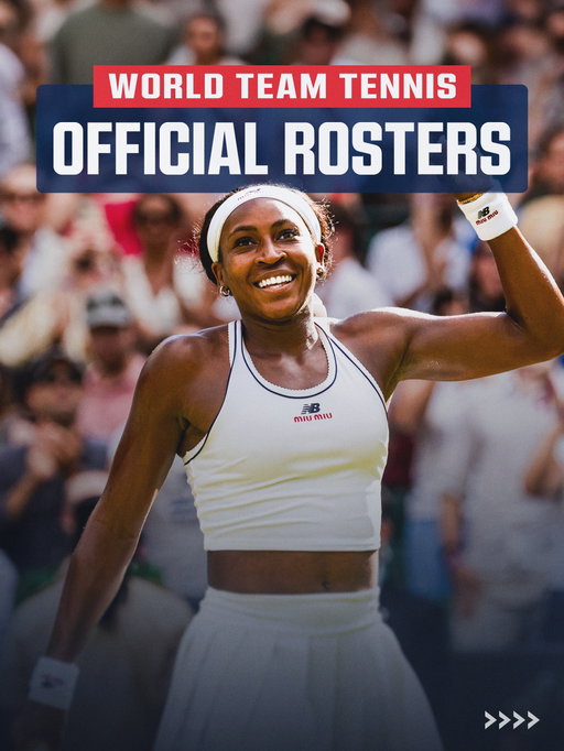 World Team Tennis rosters are here 🙌🎾

Which squad are you backing? 🤔
