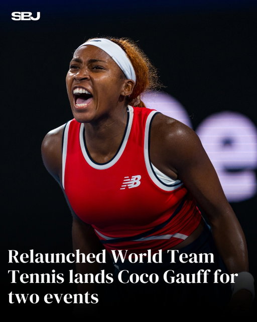 Coco Gauff is joining the relaunched World Team Tennis 🎾

The WTA No. 4 has signed with the Florida Flamingos for two events on Dec. 14-15 at Amerant Bank Arena in Sunrise, Florida.

Her compensation package includes equity connected to the Flamingos franchise.

WTT’s 2026 return will feature:

📍 6 total events
📺 Matches on CNBC
🏟️ Events in Brooklyn, Toronto, and South Florida

The league is returning under new ownership from Intrepid Sports Group after a five-year hiatus.