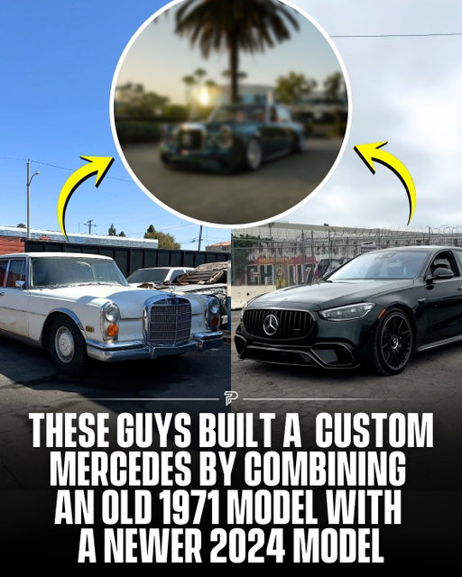 A custom shop in Los Angeles took the body of a 1971 Mercedes 600, the legendary luxury limo once favored by world leaders, royals and celebrities, and dropped it onto the chassis of a nearly new 2024 Mercedes AMG S63 E Performance.

Nicknamed the “Final Boss,” the build was created by S Klub LA and debuted at the SEMA Show in Las Vegas in November 2025. The original 600 had reportedly been sitting in Texas for around a decade and once belonged to a local mayor. The underside was badly rusted, but the body was solid enough for the team to restore and fit over the modern AMG.

Underneath the classic shell, it keeps the S63’s twin turbocharged V8 hybrid powertrain, which the shop says produces 1,000 horsepower, along with the modern interior, air suspension and even the massaging seats. The custom headlights took six months to make, while the grille was 3D printed to blend old and new Mercedes design. The car was reportedly listed for $4.5 million.

(via: @s_klub_la)

#Pubity #Viral #Interesting