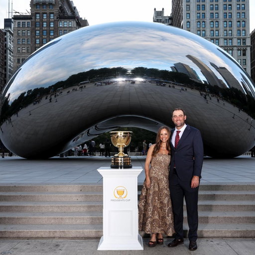 Parents’ night out at the @presidentscup 🇺🇸