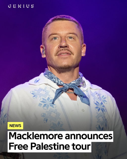 @macklemore has announced the “free palestine tour” 👀

following his departure from ed sheeran's tour, macklemore has announced a new run of live dates in dublin, paris, and london, with proceeds set to benefit organizations supporting the palestinian people.

the rapper says additional artists and US dates will be announced at a later date.

tickets go on sale september 30. 🎟️