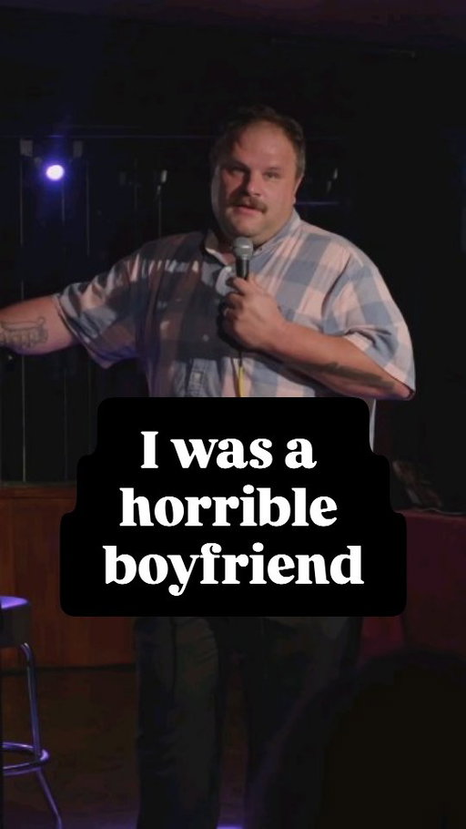 I really was an awful boyfriend. Really grateful that I found recovery. Really grateful, I don't know if it live like that anymore. Really proud that I don't hurt people like I used to. I still have my bad days and there's still a lot of stuff I'd like to change but I don't out of my way to do bad things.

#standupcomedy #sammiller #wedorecover #jokes #grandtheftauto