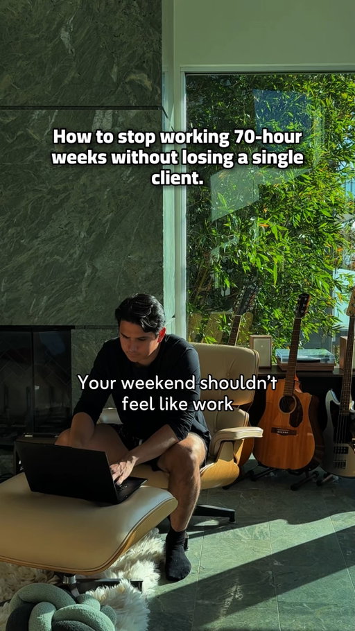 Wondering how to scale a coaching business without hiring an expensive human support team? 

The "disappearing-phone experiment" is the ultimate test of your business model.

If you can't turn off your phone from Friday to Monday without your business collapsing, you don't own an asset, you own a high-paying job.

By turning your proprietary frameworks into a white-labeled AI SaaS, you can provide world-class fulfillment without sacrificing your weekends.

Check link in bio to learn how.