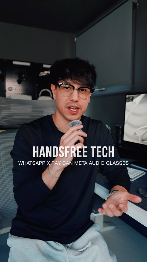 no more missing those chat updates with the brand new Ray-Ban Meta Audio glasses