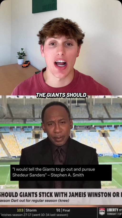 Should the Giants target Sanders? #nfl
