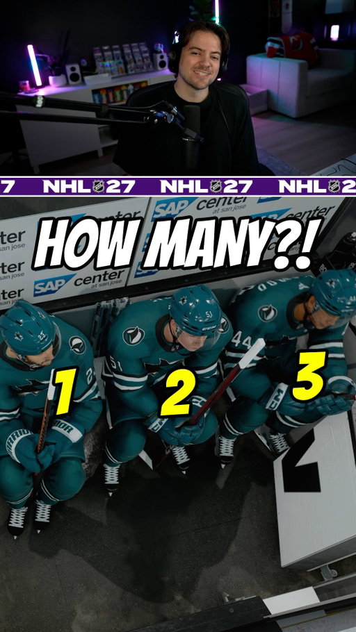 How many players can fit inside the penalty box in NHL 27?🤔❌

#gaming #hockey #nhl27