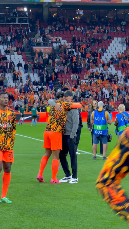 Virgil 🤝 Klopp. 
A special moment. ❤️