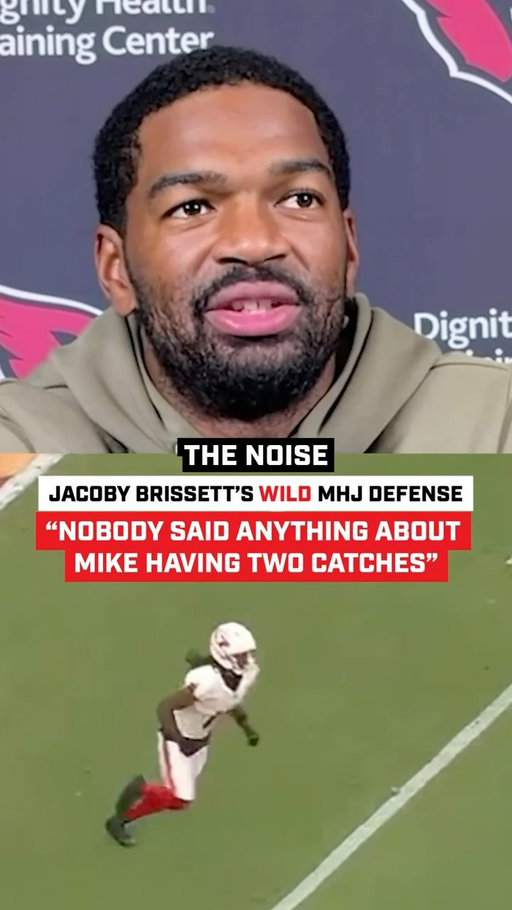 Jacoby Brissett had a wild defense of Marvin Harrison Jr. 🤔