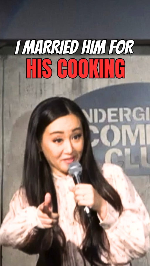 I thought I married him for his cooking. Turns out there was more to the story.😂 #standupcomedy #marriage #relationshipcomedy #comedian #YumiNagashima