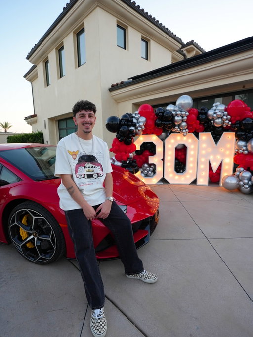 We hit 30 million subscribers on YouTube.. I don’t even know how to put this feeling into words, but I’ll try my best ❤️

I started making videos when I was 14 years old, not knowing where any of this will take me. And somehow all these years later, there are 30 million of you here 🥹 You’ve given me a purpose far beyond just making videos. Knowing that I can make someone laugh, help someone through a bad day, inspire people to chase their own dreams, or just give you something to look forward to has always meant more to me than any number ever could.

Some of you have been here since I was just a kid making videos in my parent’s house. Some of you found me yesterday. No matter when you became a part of this journey, I appreciate you. You guys changed my life. You gave me the opportunity to take care of my family, live out dreams I never thought were possible, and wake up every day doing something I genuinely love. From the bottom of my heart, thank you for believing in me, growing with me, and giving me a reason to keep going. 30,000,000. We did this together 🙏🏻❤️

12/29/2023

9/17/2021

4/9/2020

9/8/2018

6/24/2018

3/29/2018

1/2/2018

8/12/2017

4/29/2017

12/28/2016

8/11/2016

4/14/2016

10/9/2015

Where it all began.