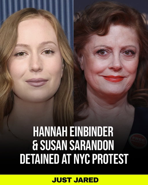 Hannah Einbinder and Susan Sarandon were detained by police while participating in a protest near the United Nations in New York City on Thursday. Tap the LINK IN BIO to see what we know so far.

#HannahEinbinder
#SusanSarandon
Photos: Getty
