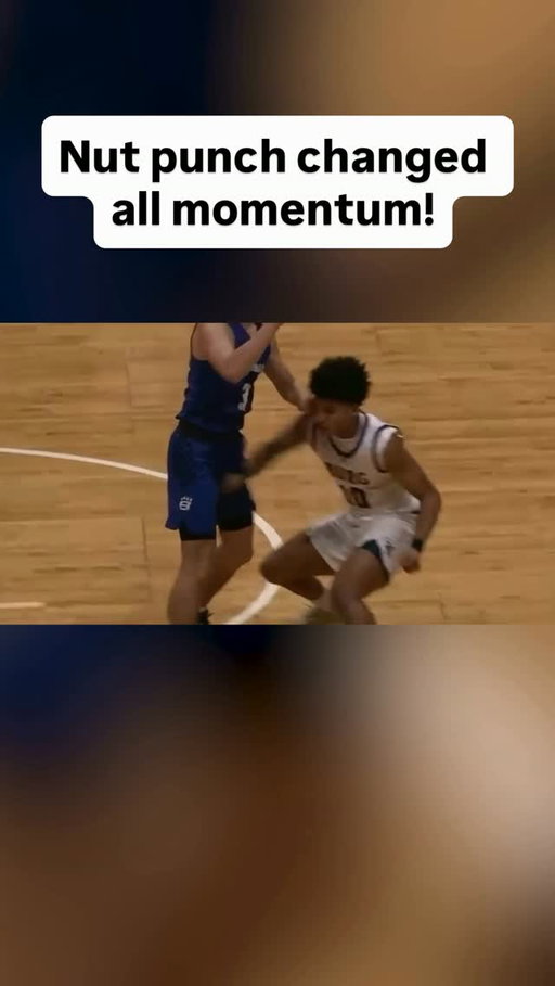 Basketball players around the world are hoping this is not a sustainable strategy 

#basketball #frogweek #sports #injury #win