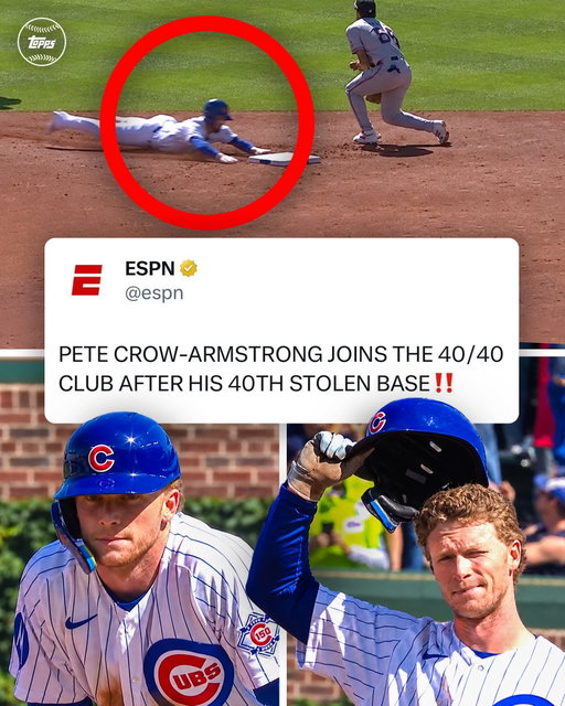 HISTORY: Pete Crow-Armstrong becomes just the 7th player in MLB history to record 40 HR / 40 SB in one season! 🙌

All-new Topps NOW trading cards commemorating this historic moment COMING SOON 👀