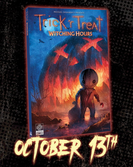 Trick ‘r Treat: Witching Hours is a brand-new graphic novel installment that expands Sam’s world with four new stories, on sale Oct 13. Preorder your copy now wherever books are sold at the link in bio!

https://bit.ly/TRTWitchingHours 

@breehnburns
@instamikedougherty
@curtiswaugh
@wordwarthree
@rafaeltpimentel
@andreamutti9
@valerio_alloro_art
#elgaring
@wernersanchez
@charliekirchoff
#zachshields
@christophershystudioronin 
@tristans_bones 
@templesmith