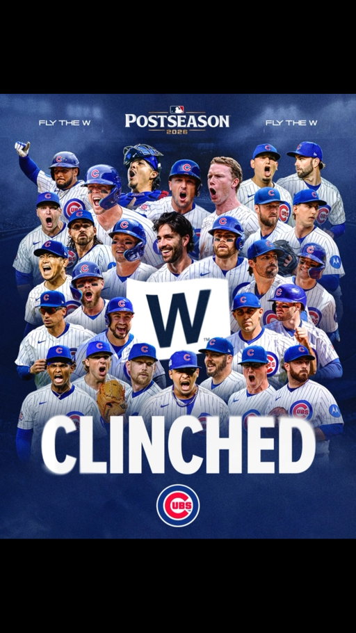 GET IN CHICAGO, WE’RE GOING TO THE POSTSEASON.