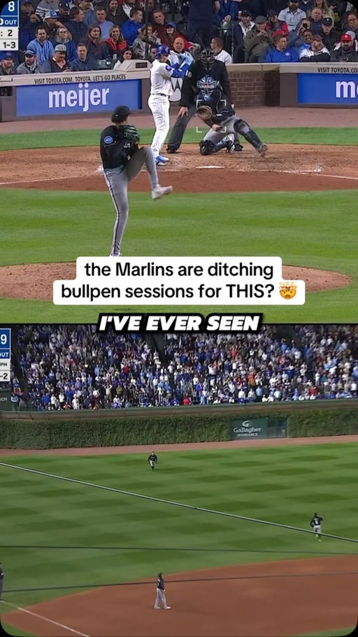 The Marlins are ditching BULLPEN SESSIONS for starters??! #mlb #baseball #sports
