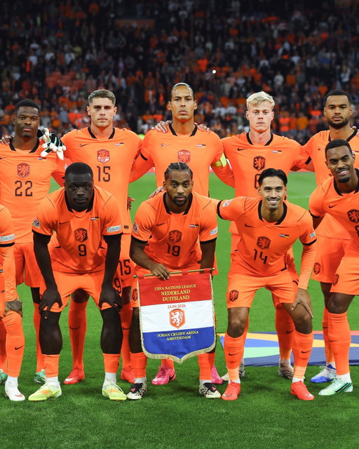 Micky and JP both played 90 minutes in the Netherlands' 1-1 draw with Germany in the Nations League 🇳🇱
