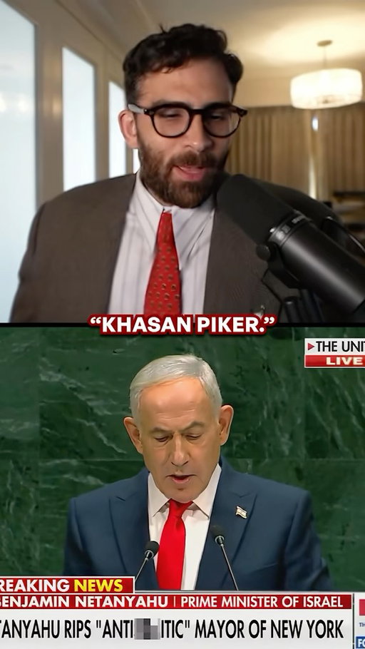 satanyahu mentioned me and zohran at the un general assembly. judge me by my enemies.