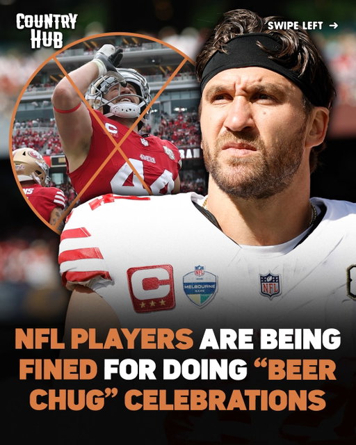 The NFL is fining players for doing “beer chug” celebrations‼️🍻

The NFL deemed the celebration an “offensive demonstration and could reasonably be construed as being in poor taste”

Kyle Juszczyk and Matt Goncalves were both fined. Juszczyk, who is nicknamed “Juice,” says he doesn’t even drink beer and that the celebration was meant to honor his nickname

What do y’all think about this ⁉️