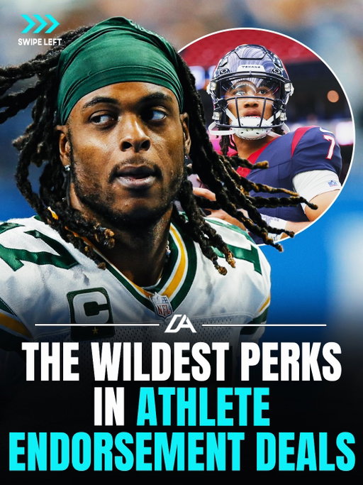 Some endorsement deals come with a lot more than a paycheck.

Davante Adams has shown off a personalized Taco Bell card he says has no spending limit. C.J. Stroud’s Ohio State NIL deal gave him a Mercedes G-Wagon and access to a different dealership vehicle every 45 days. Jaxson Dart’s Ole Miss partnership with Nicholas Air gave him access to a private jet fleet for travel, training and charity work.

Then it gets even stranger. Antonio Brown received a custom Skittles vending machine for his home, Will Levis landed a lifetime supply of Hellmann’s mayonnaise after his viral mayo-in-coffee moment, and Derrick Rose’s adidas contract reportedly included major financial benefits for people close to him.

The money gets the headlines, but perks like unlimited food, luxury cars, private aircraft and benefits for friends and family show how creative athlete endorsement deals can actually get.

Which perk are you taking first? 👀 

Follow @idailyathlete for more of the side of sports no one else talks about. 🏆