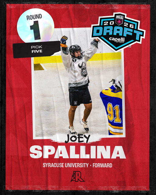WE GOT OUR GUY‼️

With our fifth overall pick, we have selected Joey Spallina! 🙌