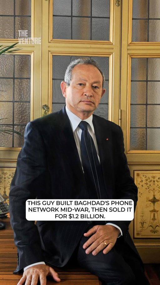 North Korea built a rival to Sawiris’ phone network.

Naguib Sawiris’ Egyptian company Orascom built Koryolink, the first mobile network North Koreans could use, and by 2015 about three million people were on it. It made money. Orascom could not take any of it home, because it was paid in North Korean won and the government would not let it convert the money or move it out.

Then the state set up a second operator, called Byol. Orascom tried to merge the two so it could keep running the business, and North Korea wanted to be the majority partner in whatever came out of it. The talks went nowhere.

In November 2015 Orascom told its shareholders it had lost control of Koryolink and would stop counting it as a subsidiary. Its auditors described any further negotiation as futile.

Sawiris has put his money into gold since. His investment company, La Mancha, took a 30% stake in the West African miner Endeavour Mining in 2015, and gold’s rise through 2026 lifted his fortune to a reported record of about $12 billion.

Follow @theventure for the greatest founder stories ever told!