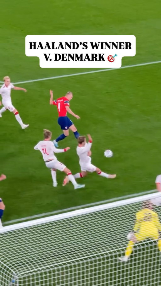 Erling Haaland’s winner against Denmark — in Norway’s first victory over their rivals in 26 years — looked even better from the stands 🔥

After winning over the globe at the World Cup, Norway start the UEFA Nations League on a high 🇳🇴

🎥: @toreoksnes; @mathias.staehli