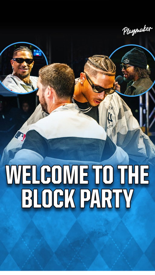 NOW we got a Block Party 🤧🏆