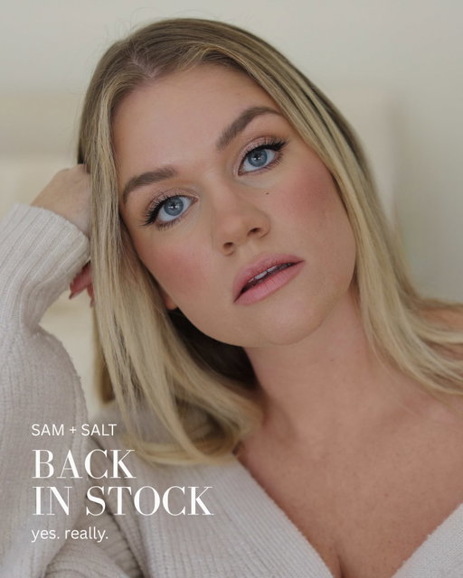 Apparently you guys like this release!!! 😅 we’ve been busy bees getting this restocked asap and we will continue to do our best to keep up with demand! We r smol and your love is big lol thank you thank youuuuu we love you 🥰 
xoxo,
Kiki and The Salt Team